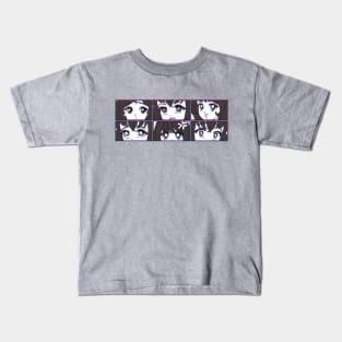 Anime Faces Kids T-Shirt